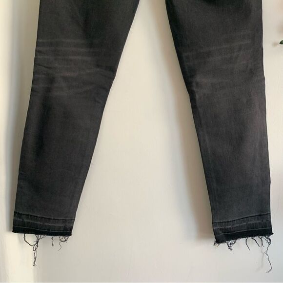 BLACK FRINGE JEANS - Picture 8 of 11